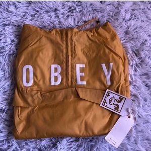 Yellow Obey Windbreaker